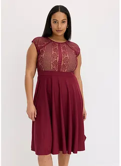 Abito con pizzo, bonprix