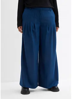 Pantaloni con pinces a vita alta in misto viscosa, bonprix