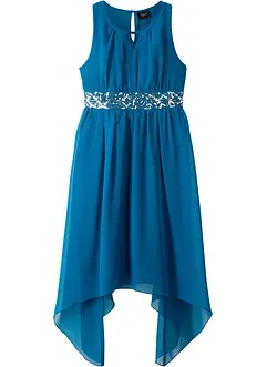 Abito in chiffon con paillettes, bonprix