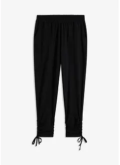 Pantaloni in jersey con arricciatura, bonprix