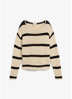 Maglione oversize in filato fine, bonprix