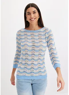Maglione traforato, bonprix