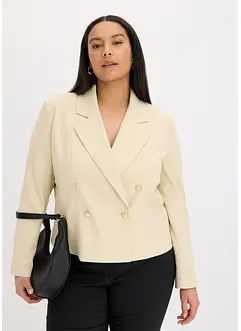 Blazer corto con bottoni gioiello, bonprix