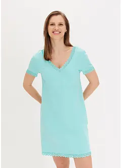 Camicia da notte con pizzo, bonprix