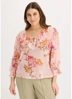 Maglia in mesh a maniche lunghe, bonprix