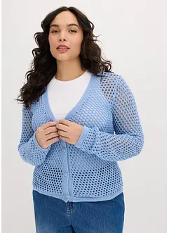 Cardigan traforato, bonprix