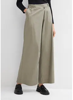 Pantaloni larghi con chiusura asimmetrica, bonprix