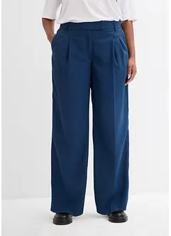 Pantaloni a palazzo con pinces, bonprix