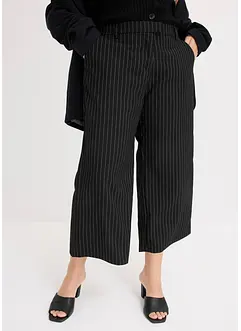 Pantaloni culotte gessati, bonprix