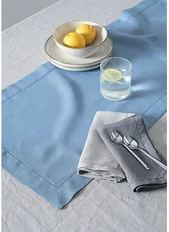 Runner tavolo in lino, bonprix