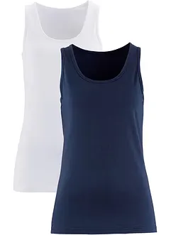 Canotta elasticizzata (pacco da 2), bonprix