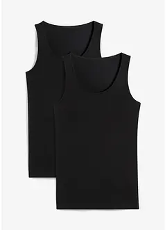 Canotta elasticizzata (pacco da 2), bonprix