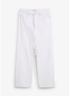 Jeans wide leg con cintura, vita media, bonprix