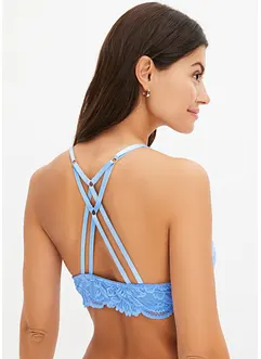 Reggiseno con coppe preformate, pizzo e chiusura sul davanti, bonprix