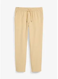 Pantaloni elasticizzati con elastico in vita loose fit, straight, bonprix