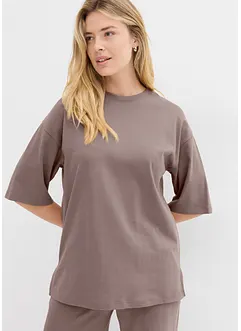 Maglia lunga in interlock, bonprix