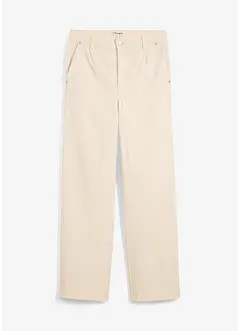 Jeans straight low stretch, vita alta, bonprix