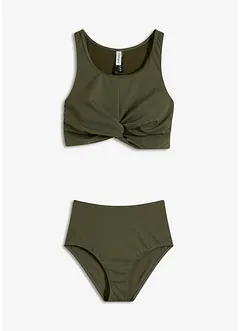 Bikini a bustier (set 2 pezzi) in poliammide riciclata, bonprix