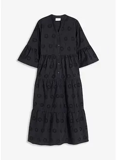 Abito lungo in puro cotone, bonprix