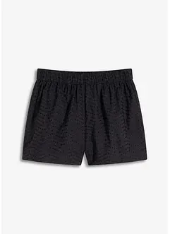 Shorts con ricami traforati, bonprix