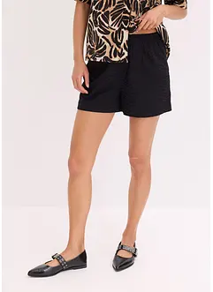 Shorts con ricami traforati, bonprix