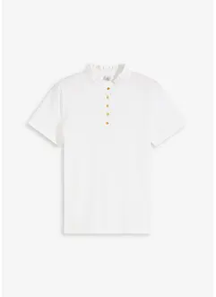 Maglia in cotone con ruches, bonprix
