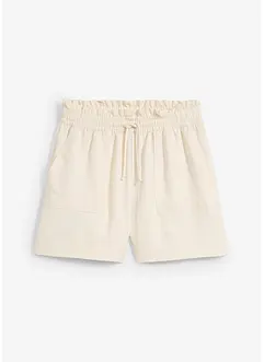 Shorts paper bag in misto lyocell fluente, bonprix