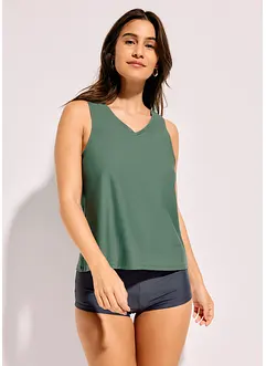 Tankini completo e top extra (set 3 pezzi), bonprix
