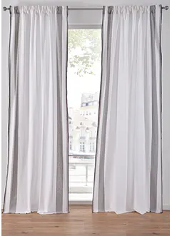 Tenda a righe in cotone biologico (pacco da 1), bonprix