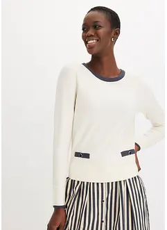 Maglione in filato fine, bonprix