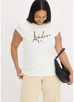 Maglia con stampa a tema Parigi, bonprix