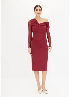 Abito midi aderente, bonprix