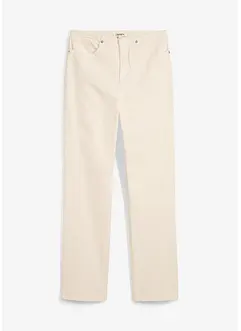 Jeans straight, vita media, bonprix
