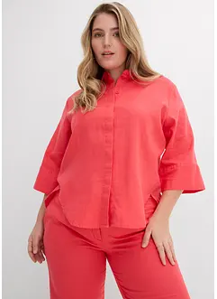 Camicia in misto lino fresco, bonprix