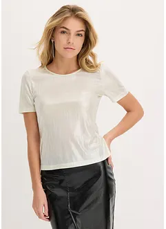 Maglia in materiale lucido, bonprix