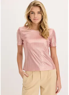 Maglia in materiale lucido, bonprix