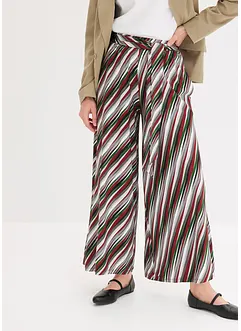 Pantaloni a palazzo in jersey di misto viscosa morbido, bonprix