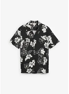Camicia a maniche corte in viscosa, bonprix