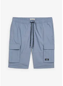 Bermuda cargo con elastico in vita e taglio comfort, regular fit, bonprix