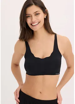 Reggiseno t-shirt imbottito laser cut senza ferretto Feel Comfort, bonprix