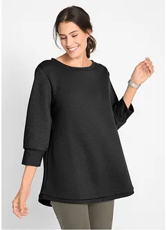 Felpa lunga con viscosa, bonprix