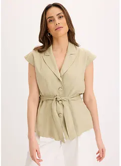 Blazer senza maniche in lyocell, bonprix