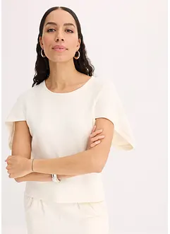 Maglia oversize in misto viscosa fluente, bonprix
