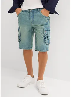 Bermuda cargo in jeans, regular fit, bonprix