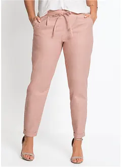 Pantaloni in misto lino, bonprix
