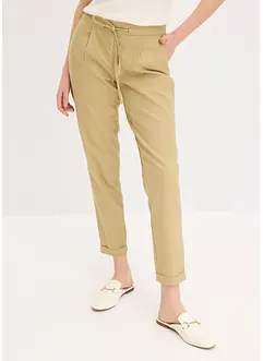 Pantaloni in misto lino, bonprix