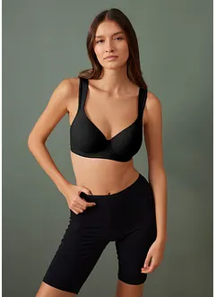 Reggiseno con coppe preformate e ferretto, con cotone biologico (pacco da 2), bonprix