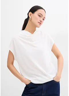 Maglia in crêpe operato, bonprix
