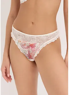 Perizoma con ricami stampati, bonprix