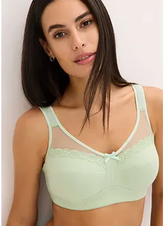 Reggiseno contenitivo senza ferretto con morbido cotone biologico, bonprix